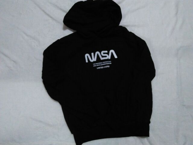 black nasa sweater