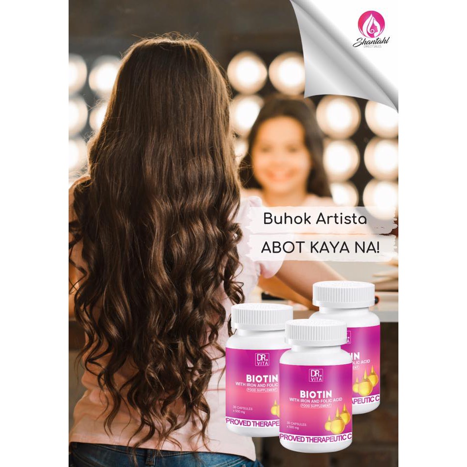 Dr Vita Biotin W Iron Folic Acid For Women Shopee Philippines