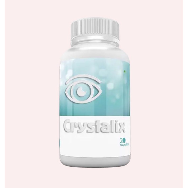 Crystalix Your Eye Health and Optimal Vision Support 20 Capsules