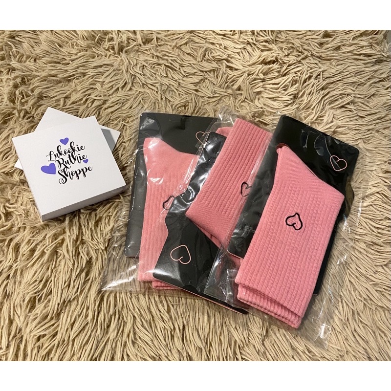 BLACKPINK Socks (Type 2 Pink Only) | Shopee Philippines