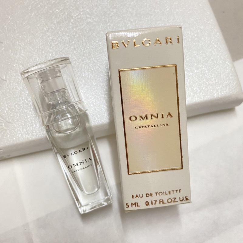 BVLGARI OMNIA Crystalline Eau De Toilette Perfume 5ML Shopee Philippines