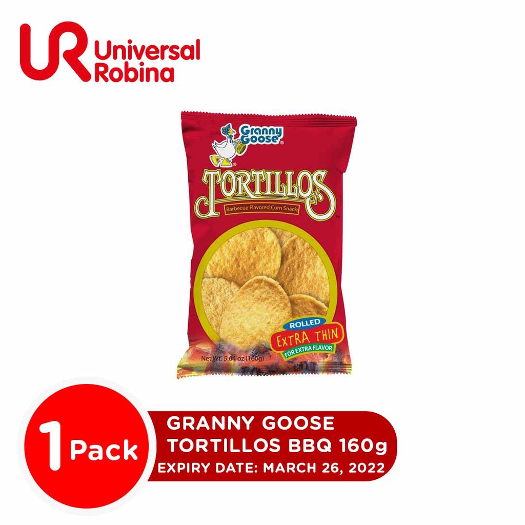GRANNY GOOSE TORTILLOS BBQ 160g Shopee Philippines