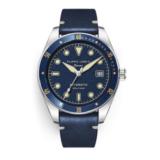 Filippo Loreti Eterno Blue Diver Automatic Watch