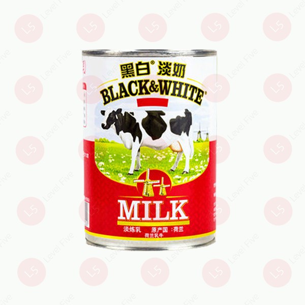 Black and White Full Cream Evaporated Milk 400g Shopee Philippines