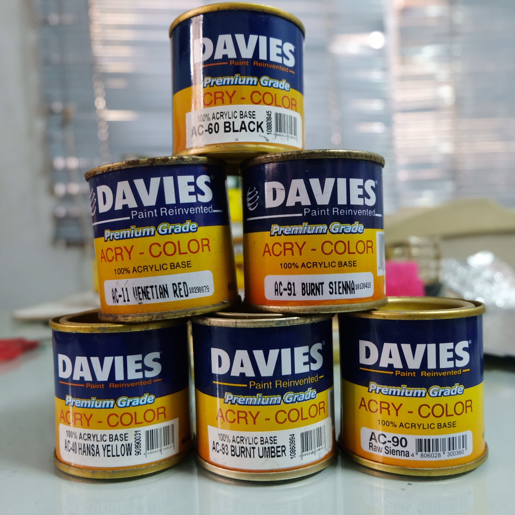 DAVIES ACRYLICCOLOR (VARIOUS COLORS) Shopee Philippines