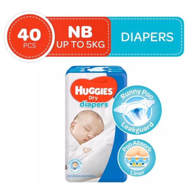 huggies newborn nappies price