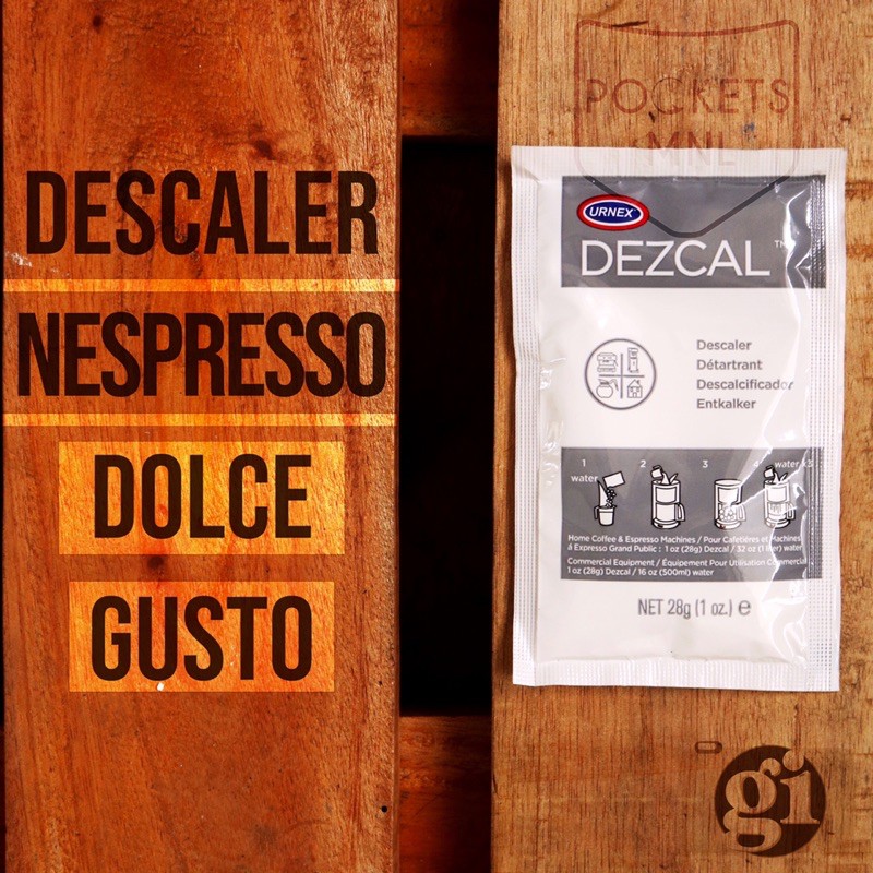 Descaler for Nespresso, Dolce Gusto and Coffee Machine (1pc) Shopee