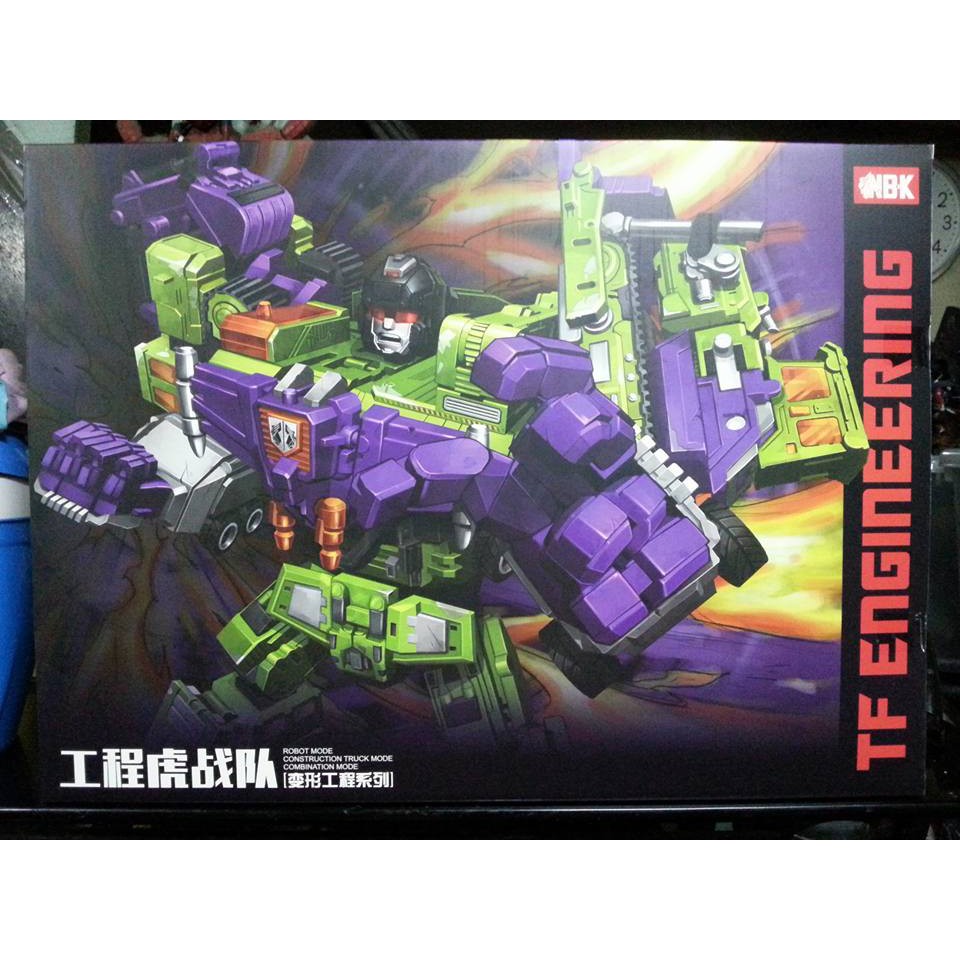 transformers devastator nbk