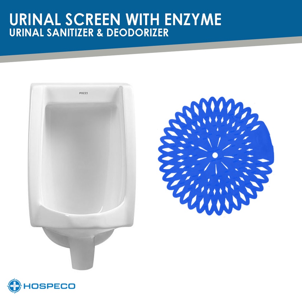 Urinal Sanitizer and Deodorizer Urinal Screen with Enzyme Toilet