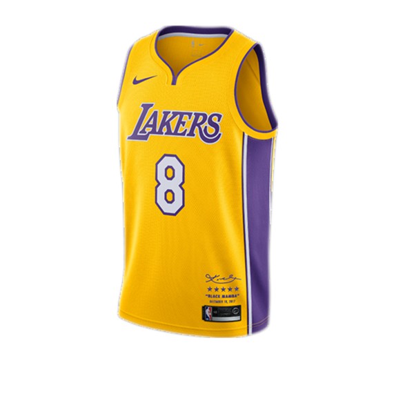 yellow kobe jersey