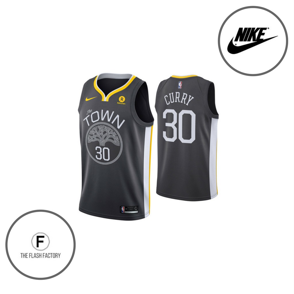 stephen curry the town jersey