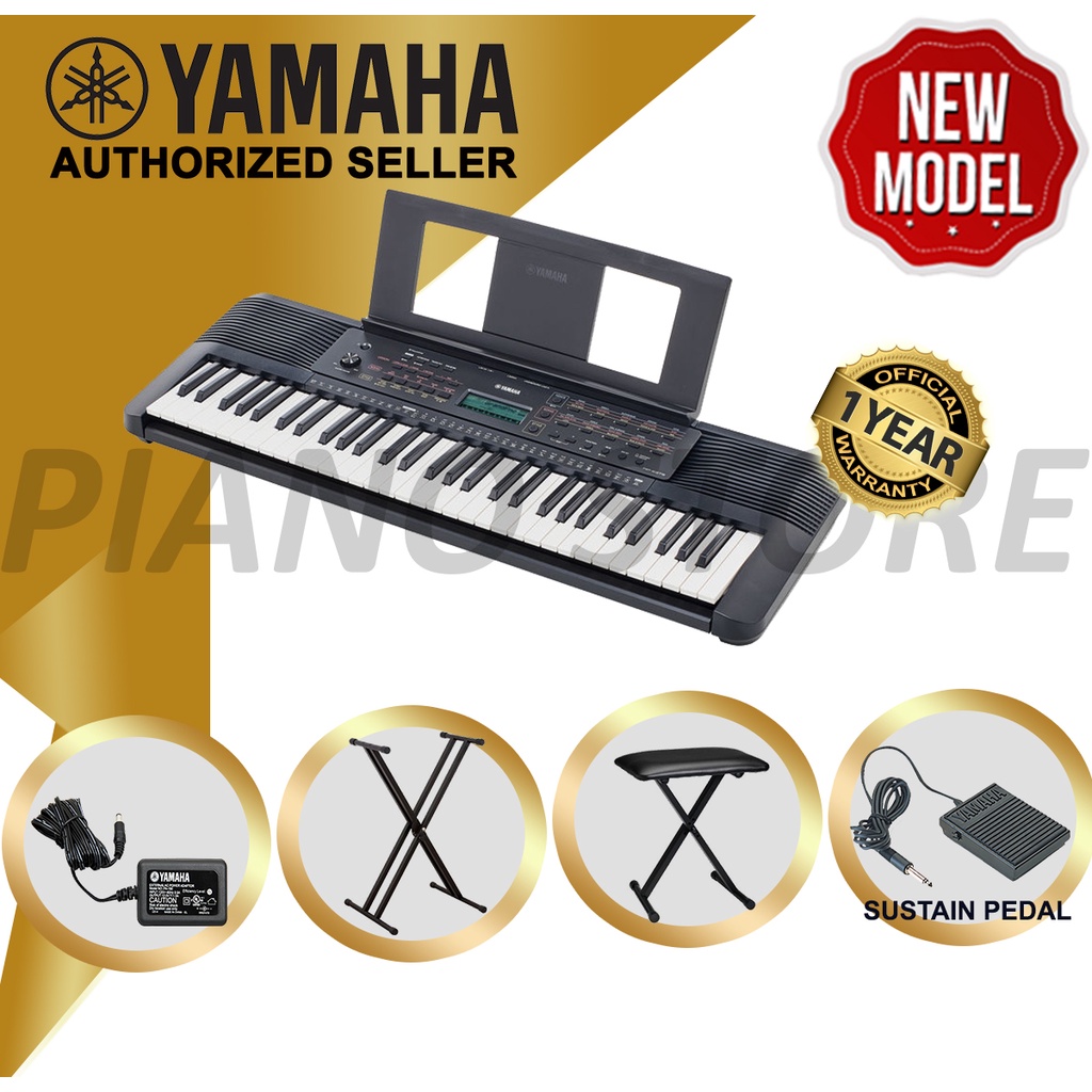 Yamaha PSRE273 61 Keys PSR Piano Keyboard PSRE273 with Keyboard Stand Piano Store Singapore