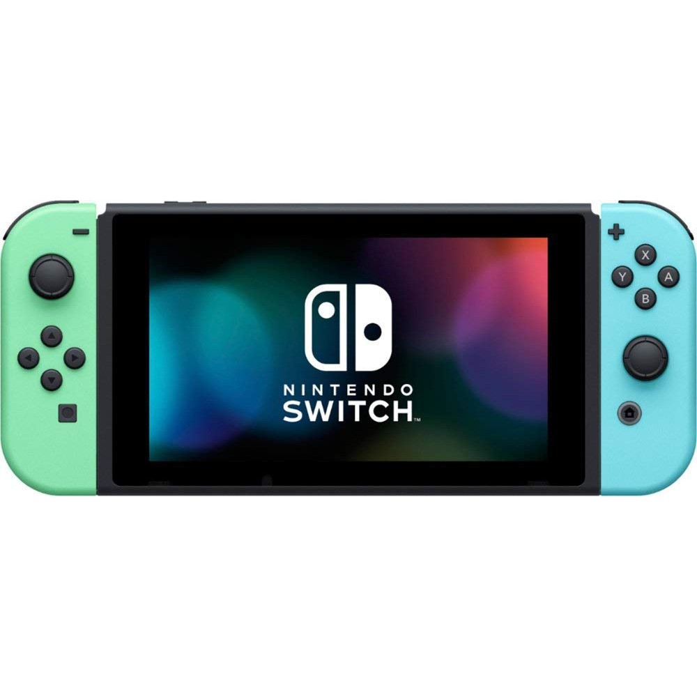 nintendo switch and animal crossing game bundle