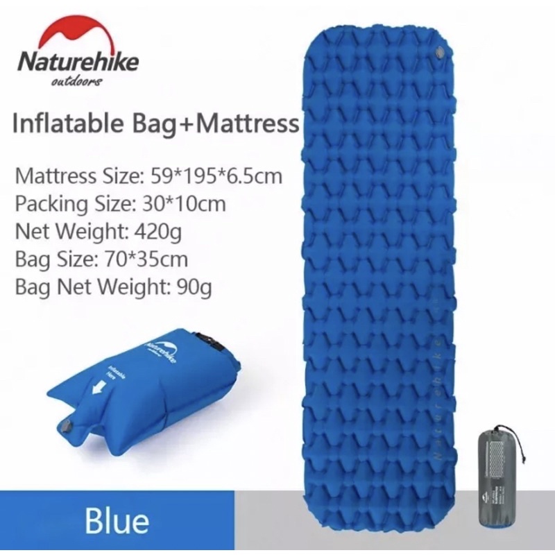 Naturehike Inflatable Sleeping Pad Shopee Philippines