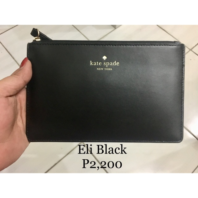 Kate Spade Black Eli Wristlet - Authentic/Original from US | Shopee  Philippines