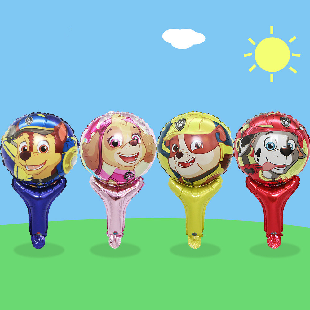 Ready Stock】Paw Patrol Birthday Party Decoration Supplies cartoon dog Chase  Marshall Rubble skye Handheld Balloon | Shopee Philippines