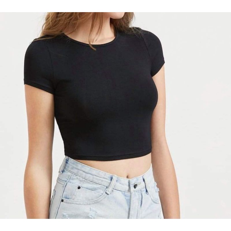 Women Crop Top с вырезом