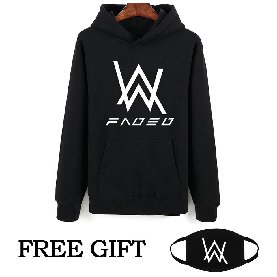 alan walker hoodie shopee