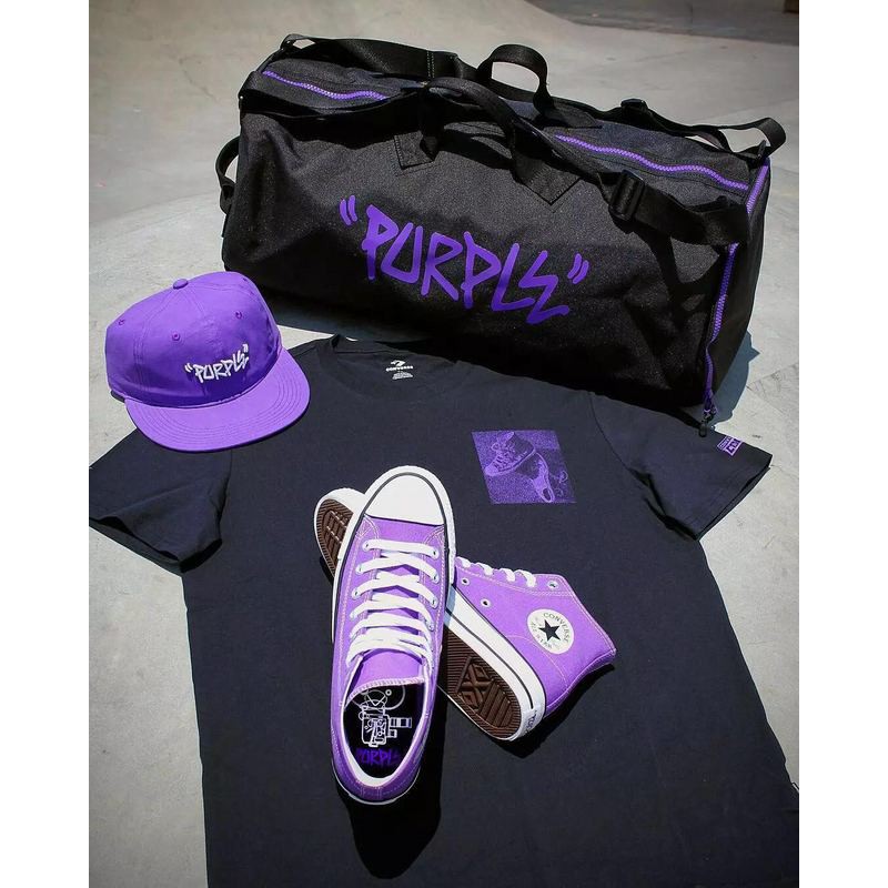 converse ctas purple