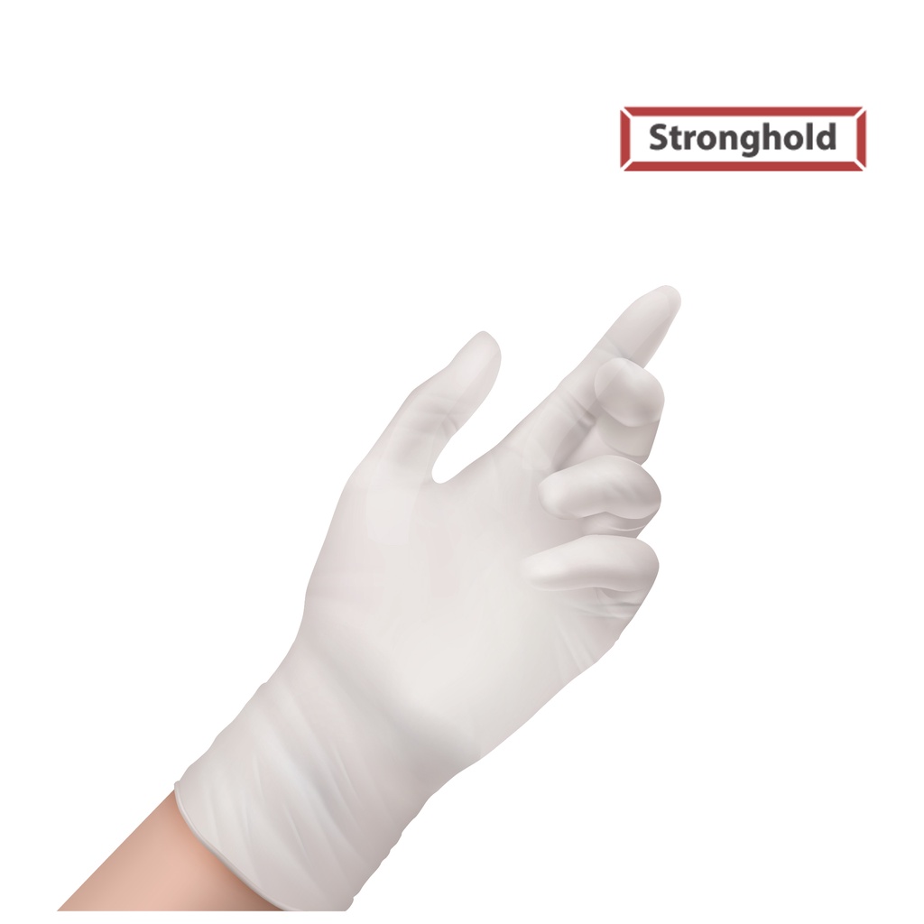 STRONGHOLD Latex Gloves White 1 pair Shopee Philippines