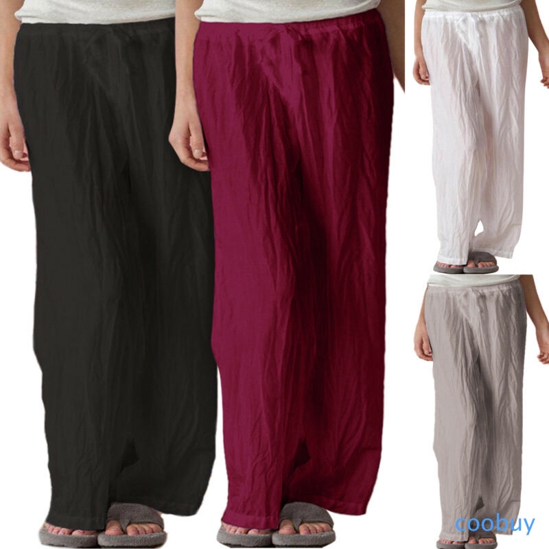 women's plus size cotton drawstring pants