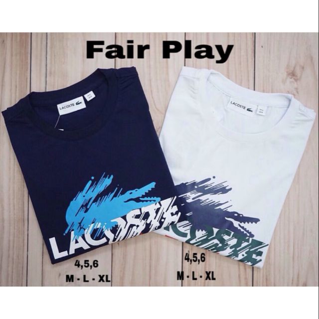 lacoste fairplay t shirt