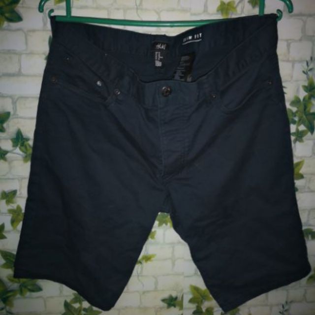 h&m slim fit shorts