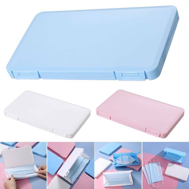 Portable Dustproof Mask Case Face Masks Container Safe PollutionFree
