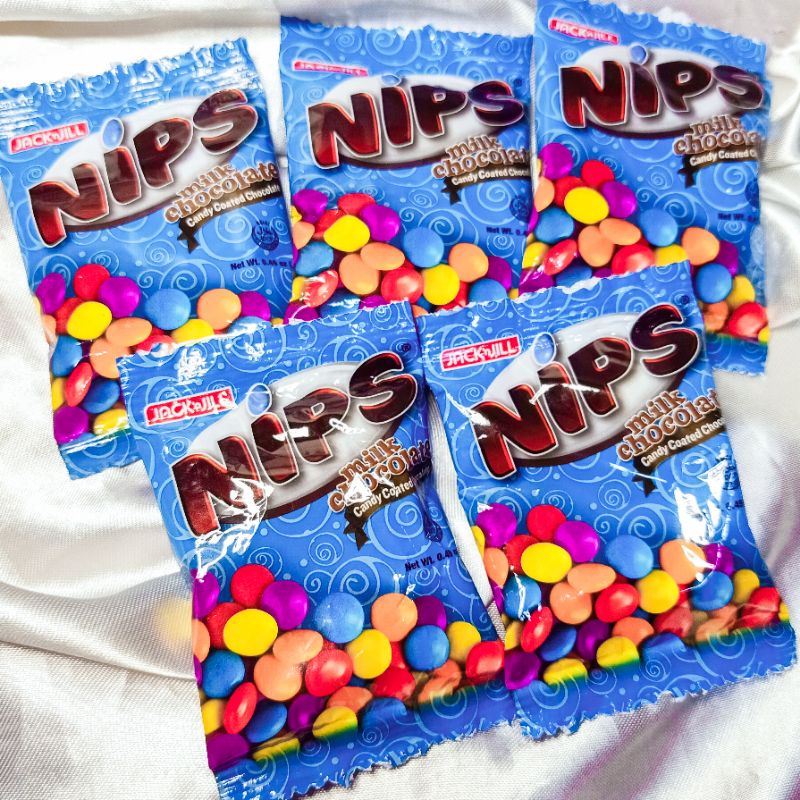 Nips Milk Chocolate Candy Coated Chocolate Shopee Philippines