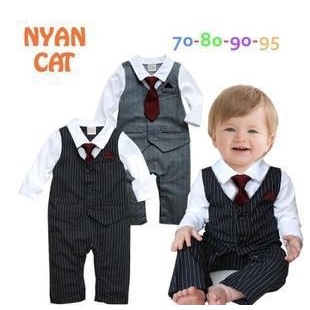 infant black vest