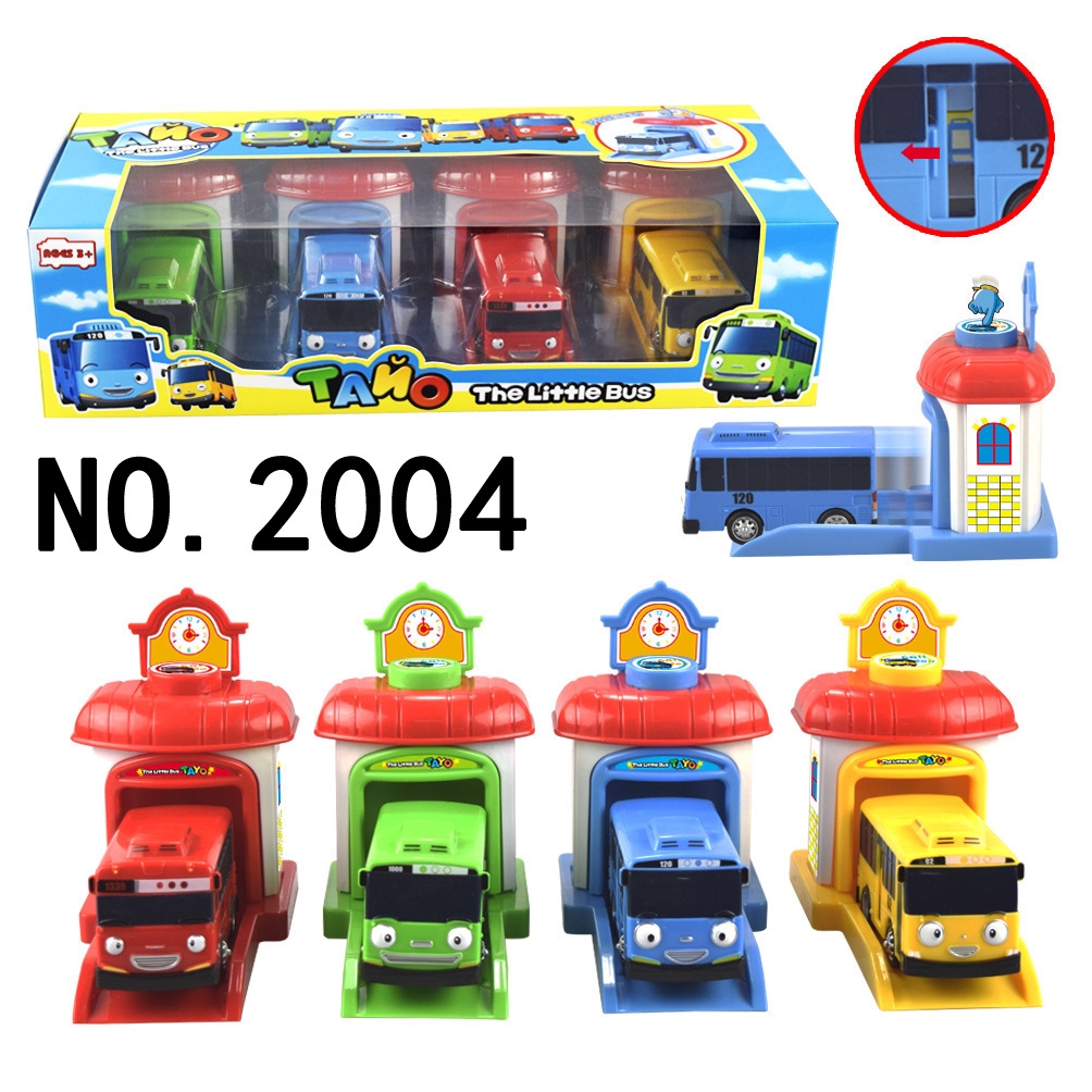 tayo bus slide and swing