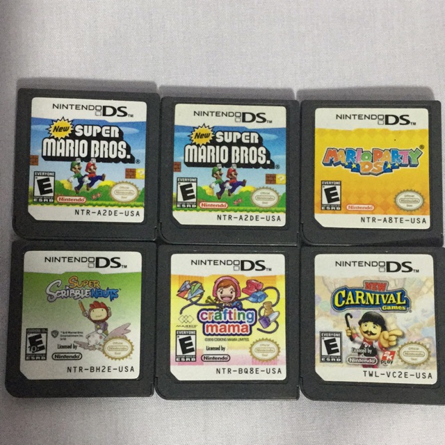 used nintendo ds games