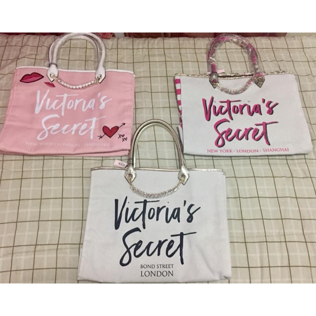 victoria secret angel city tote bag