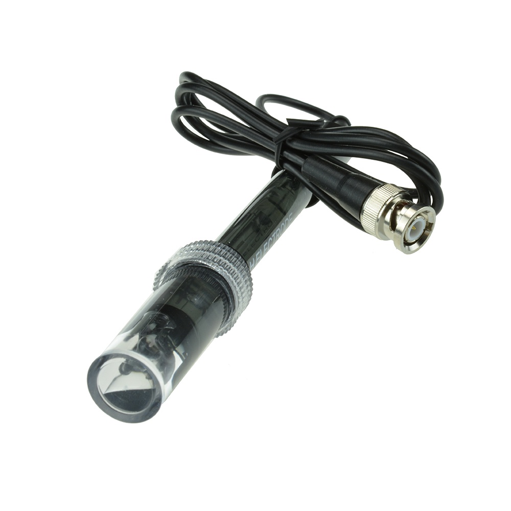 PH Electrode Probe BNC for Arduino + Liquid PH0-14 Value Detect Sensor Module