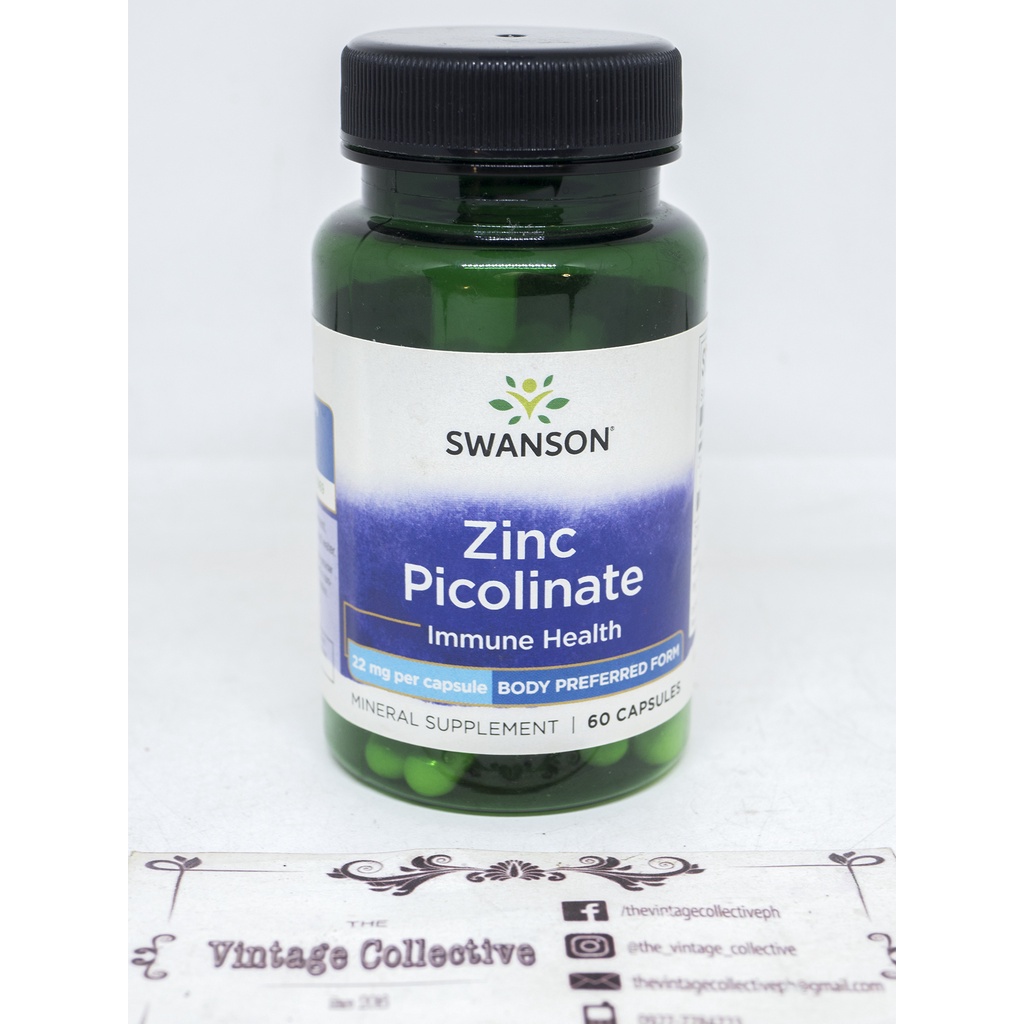 Zinc Picolinate Body Preferred Form Shopee Philippines