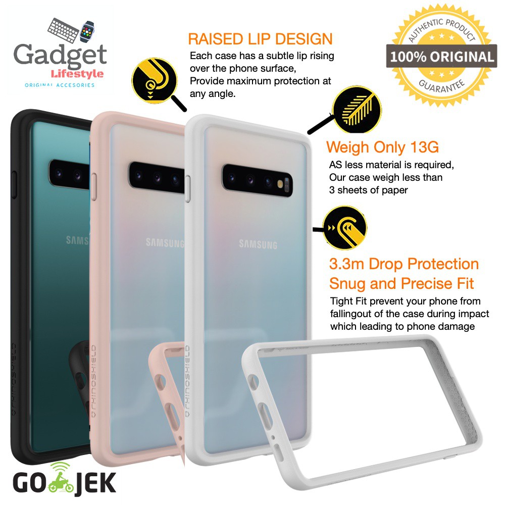 Original Rhinoshield Crashguard Case Samsung Galaxy S10 & S10 Plus -  Ultimate Slim & Ultra Tough | Shopee Philippines