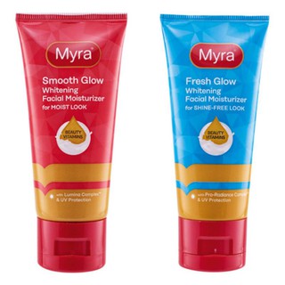 myra fresh glow whitening facial wash