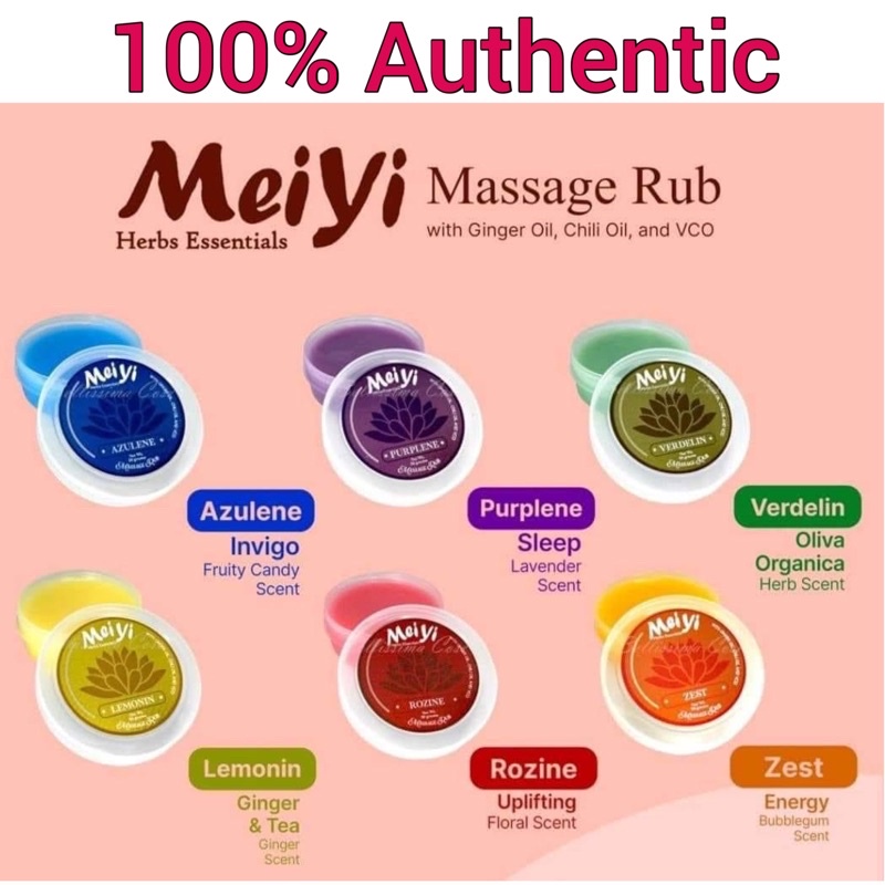 50g CREATION SPA ESSENTIAL & MEIYI HERBS Pain Relief Rub Shopee