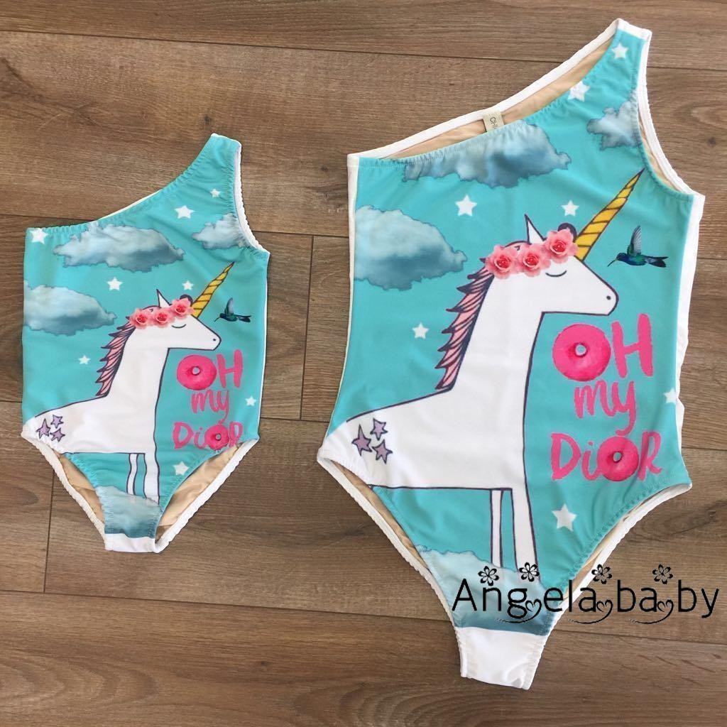 baby unicorn bathing suit