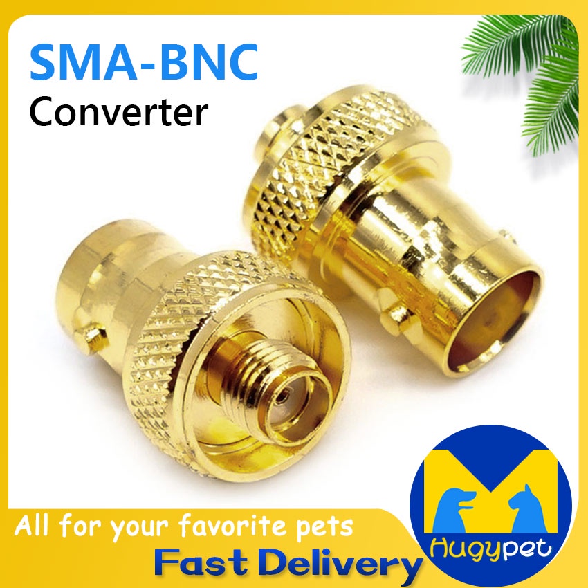 Pcs Sma Female To Bnc Female Jack Connector Adapter Rf Coaxial Converter Shopee Philippines