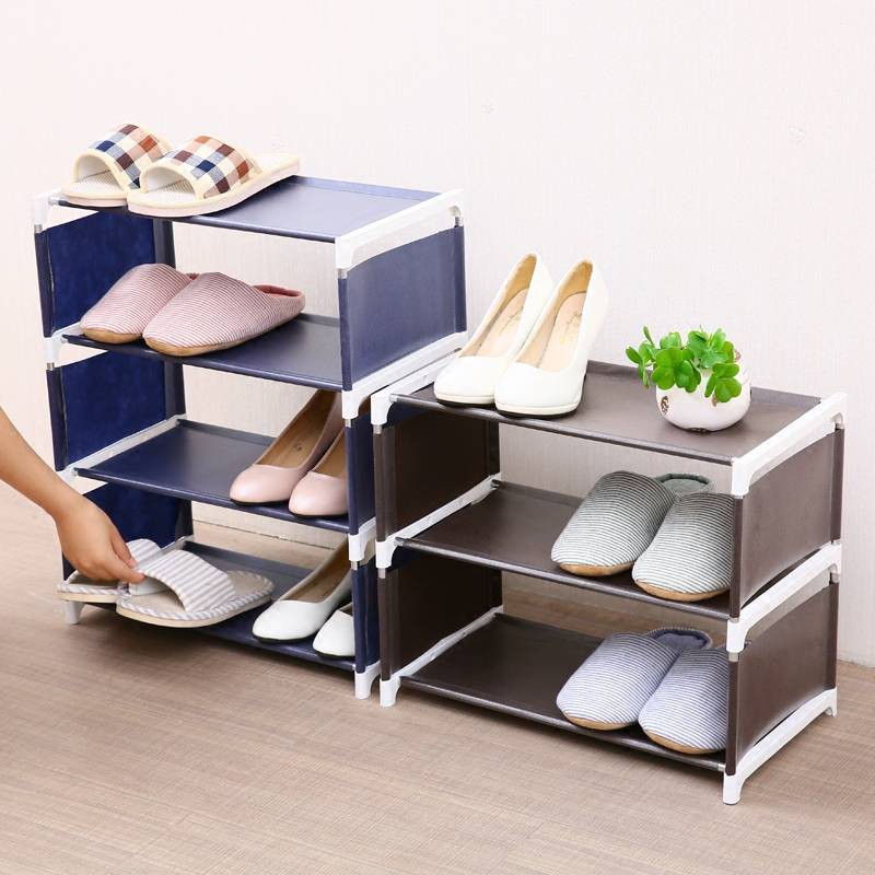 Assembly Multilayer Simple Shoe Rack Shoe Cabinet Shopee Philippines