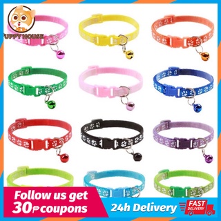 Wholesale pet collar dog/cat collars with bell