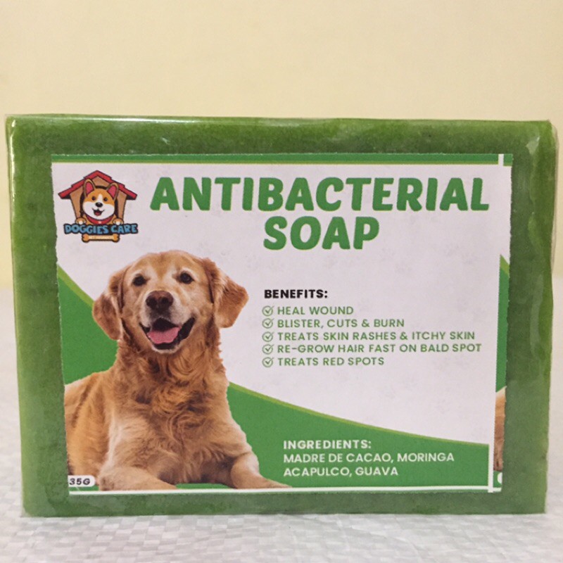 can i use antibacterial soap on my dog