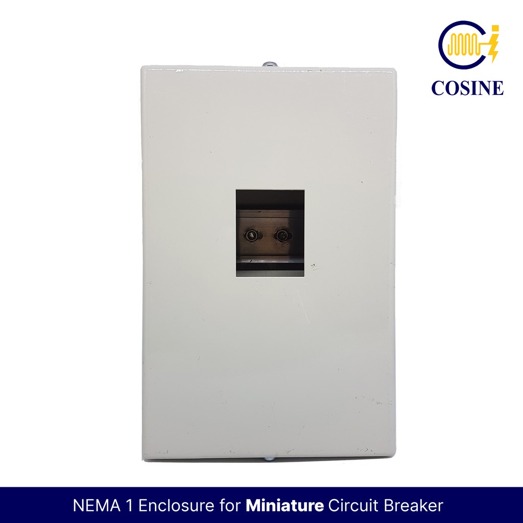 Panel Box NEMA 1 Enclosure for Miniature Circuit Breaker | Shopee ...