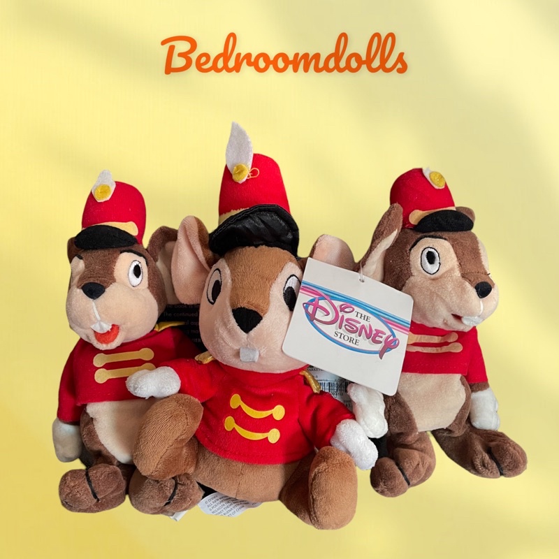 Mice Dumbo Timothy Q.mouse Dumbo Rat Dumbo Disney Red Dress Shopee