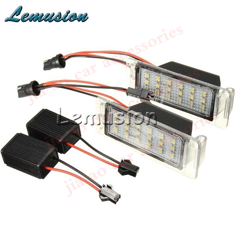 number plate light bulb