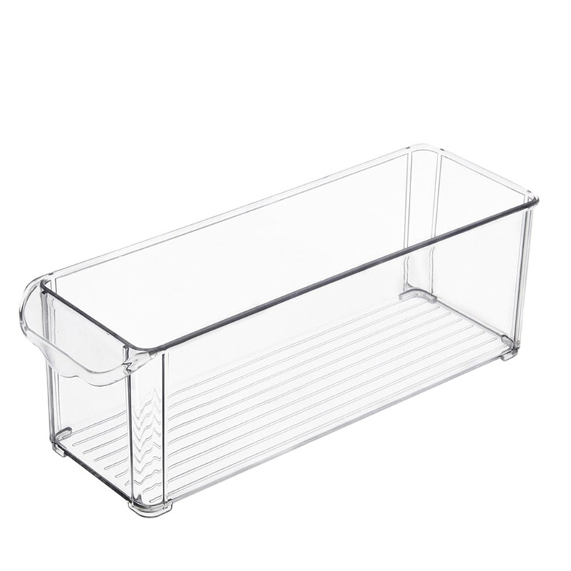 narrow plastic storage containers