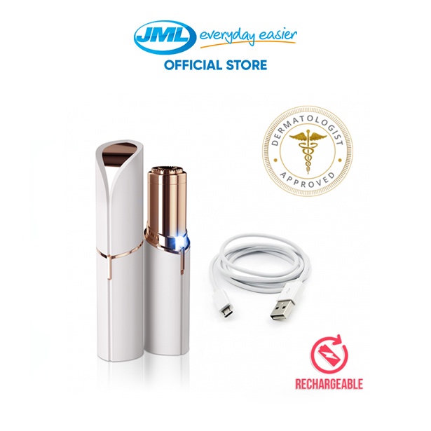 JML Finishing Touch Flawless Rechargeable Facial Hair Remover FTFREFHR