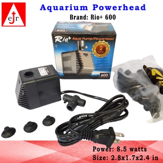eJr Store - Aquarium Rio+ 600 Aqua Submersible Pump / Powerhead 8.5 watts