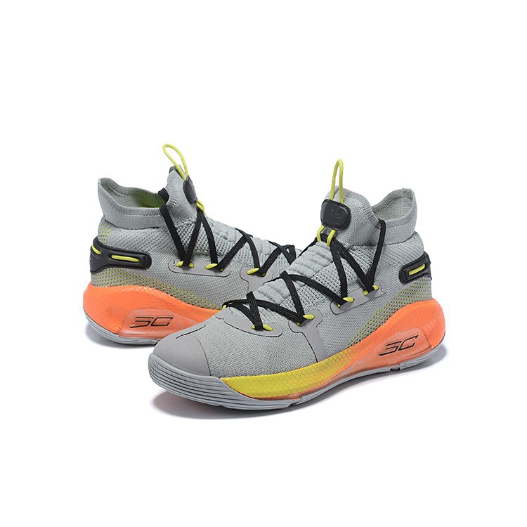 curry 6 grey orange